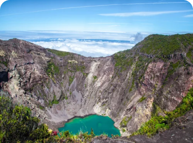 Irazu volcano