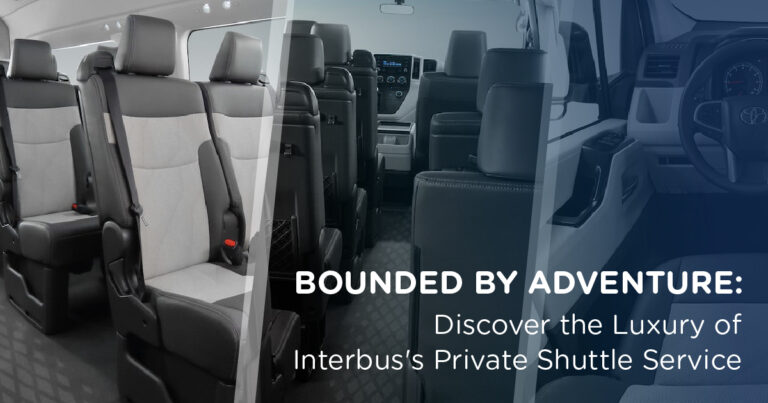 Bounded by Adventure: Discover the Luxury of Interbus’s Private Shuttle Service