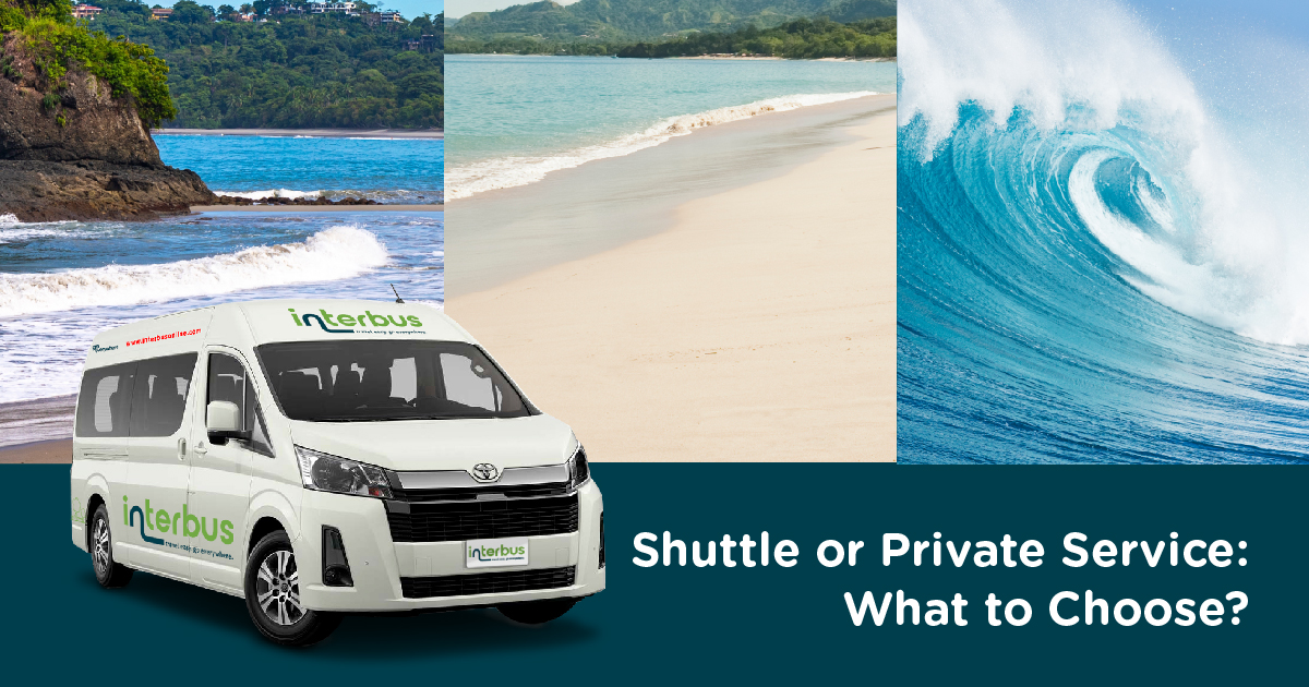 Interbus offers you shuttle and private service transportation.