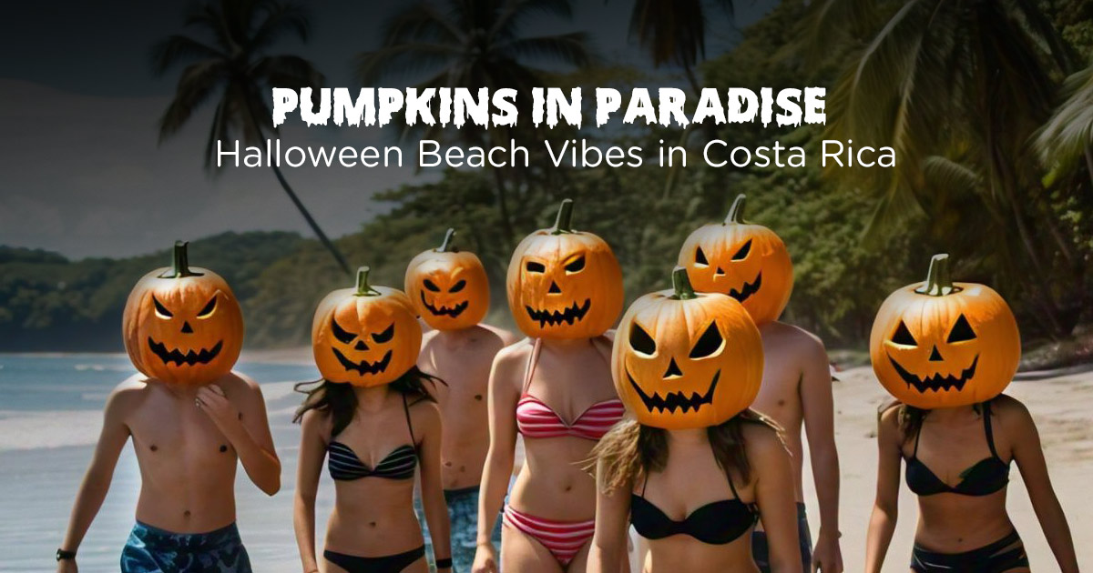 Halloween Beach Vibes in Costa Rica