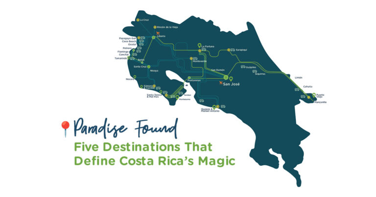 Costa Rica: 5 Magic Destinations to Discover