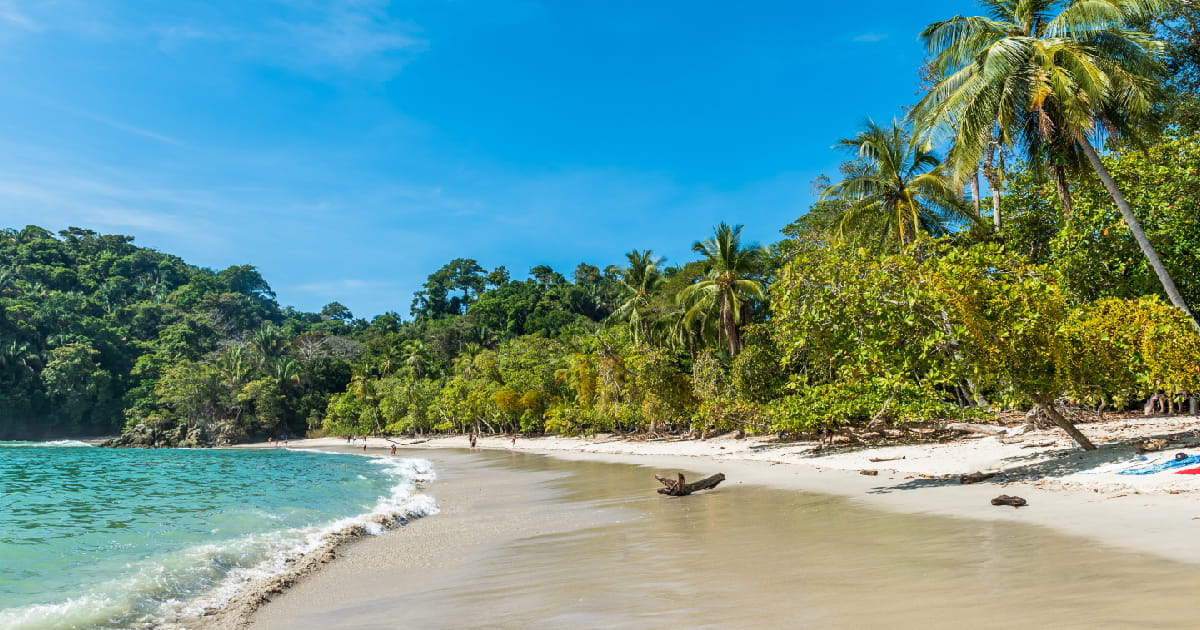 Beach in Costa Rica